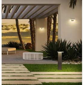 Redo 90535 - LED Solárne svietidlo so senzorom TAIYO LED/2W/3,7V 3000K IP54 antr