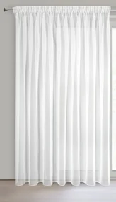 ZÁCLONA NA PÁSKE LUCY 200X270 CM BIELA