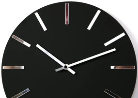 Nástěnné hodiny Diamond černé