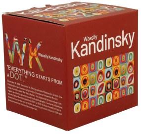 Porcelánový hrnček Kandinsky Squares with Circles 360 ml