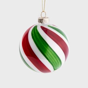 Vianočná ozdoba AMERE zelená / červená 715136