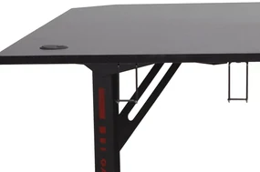 Rohový písací stôl B-219 čierny