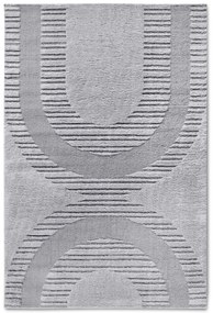 ELLE Decoration, Kusový koberec Gallery 106088 Light Grey z kolekcie Elle, 80x120, šedá, obývacia izba