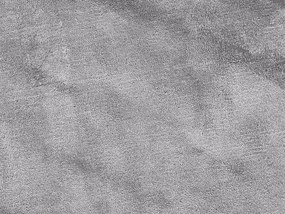 Okrúhly viskózový koberec ⌀ 140 cm svetlosivý GESI II Beliani