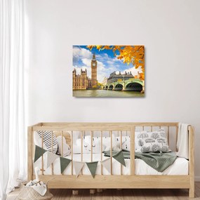 Sklenený obraz - Big Ben, Londýn (70x50 cm)