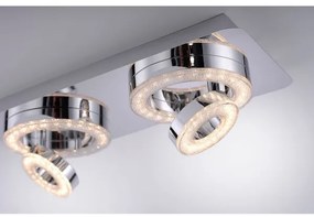 Leuchten Direkt 14521-17 - LED Stropné svietidlo TIM 2xLED/2,8W/230V + 2xLED/3,1W