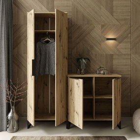 PREDSIEŇOVÁ STENA VALBO 4 DUB ARTISAN