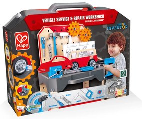 Mladý vynálezca - Pracovný ponk - servis a oprava vozidiel - 71 ks