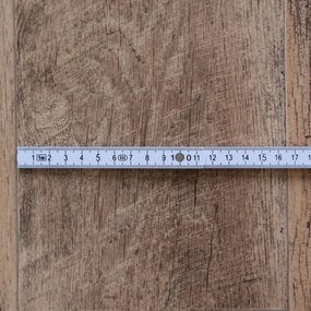 Gerflor, PVC podlaha - lino AladinTex Home 1150 Cajou, na mieru, šíře 4m, hnedá, bez podkladu, obývacia izba