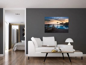 Obraz - Resort pri mori (90x60 cm)