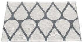 Tmavosivý vnútorný a vonkajší koberec 70x50 cm Otis Granit – Pappelina