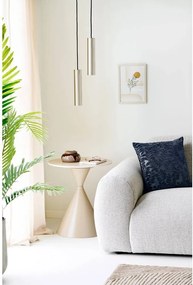 Oceľové závesné svietidlo v striebornej farbe ø 6 cm Paris – House Nordic