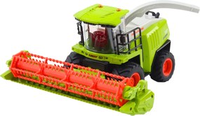 LEAN Toys Poľnohospodársky kombajn s žacím ústrojím na obilie, diaľkovo ovládaný RC 2,4 GHz