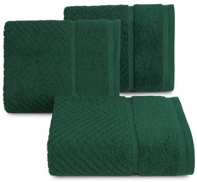 BAVLNENÝ UTERÁK KALIA8 30X50 CM TMAVOZELENÁ