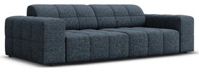 Modrá pohovka 204 cm Chicago – Cosmopolitan Design