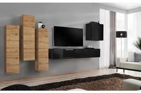 Obývacia stena Switch III Wotan/Čierna