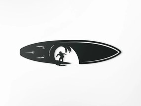 drevko Drevený obraz Surfista na vlnách