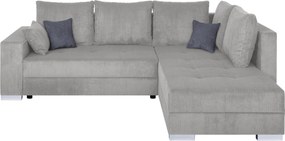 XXXLutz ROHOVÁ SEDAČKA, textil, kompozitné drevo, taupe P & B - Sedačky - 000044001804