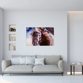 Obraz - Fialový mramor N⁰3 (90x60 cm)