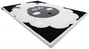 Koberec JOY Sheep krém / čierny