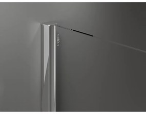 Mexen Velar Duo, posuvné dvere do otvoru 160x200 cm, 8mm číre sklo, chrómový profil, 871-160-000-02-01