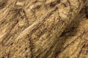 Protišmykový koberec BRUSH 17 hnedý / béžový