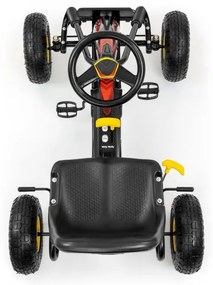 Šlapacia motokára Thor čierna