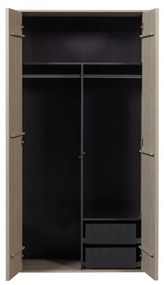Krémová modulárna skriňa z borovicového dreva 100x200 cm Daily – vtwonen