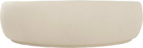 Bielá velká sofa Lounge Snow Poplar - 234*116*73cm