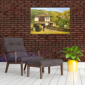 Obraz - Chalúpky v lete (90x60 cm)