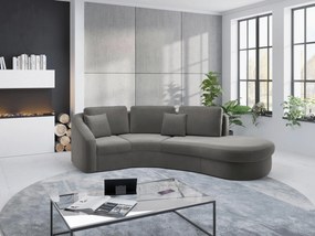 XXXLutz ROHOVÁ SEDAČKA, textil, sivá Sit & More - Sedačky - 000144017403