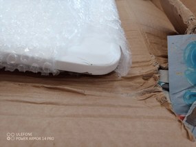 AKCIA Biely jedálenský stôl BERGEN 100x70 cm II. akosť