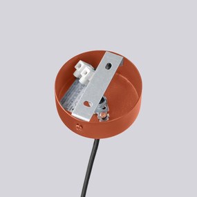 Luster Halo, 6x biele sklenené tienidlo, ro