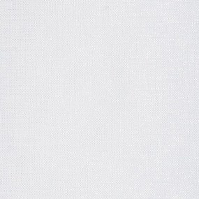 Biela záclona na krúžkoch ESEL vyrobená z hladkej lesklej látky 350x250 cm