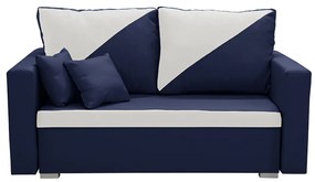 Dvojmiestna rozkladacia pohovka ASTRA2 Námořnická modrá/krémová