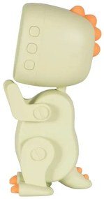 LED Stmievateľná detská nočná lampička s budíkom ROBOT LED/1W/5V 1200 mAh