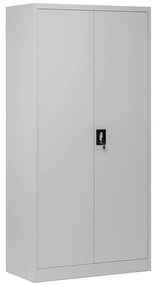 Kancelárska skriňa Dawid kovová šedý