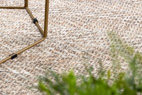 ANDRE prateľný koberec Rybia kosť- béžový,