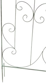 Mriežka na popínavé rastliny Mandevilla - 133 x 99 cm - Zelená antik