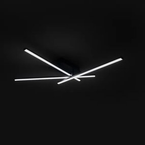 Brilagi - LED stropné svietidlo STRIPES LED/30W/230V čierna
