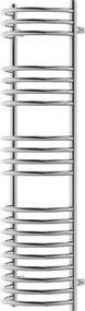 Mexen Eros, vykurovacie teleso 1200 x 318 mm, 331 W, chrómová, W112-1200-318-00-01
