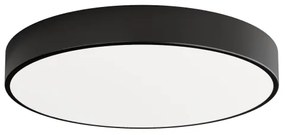 Stropné svietidlo so senzorom CLEO 5xE27/24W/230V pr. 60 cm čierna