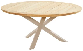 Prado jedálenský stôl Ø160 cm latte