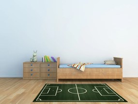 Alfa Carpets Kusový koberec Futbal green - 120x170 cm