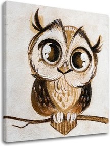 Autorská reprodukcia na plátne SOVA