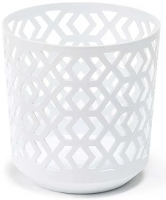 PLASTOVÝ KVETINÁČ ETNIC 20X19 CM SIVÁ