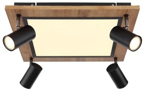 Globo 67306D2 - LED Bodové svietidlo ULLA 4xGU10/5W + LED/24W/230V