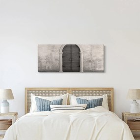 Obraz - Tajomné dvere (120x50 cm)