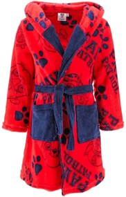 Chlapčenský župan s kapucňou Paw Patrol, EU 110 Červená