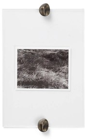 Ferm Living Fotorám z akrylového skla Gravel Antique Brass A5